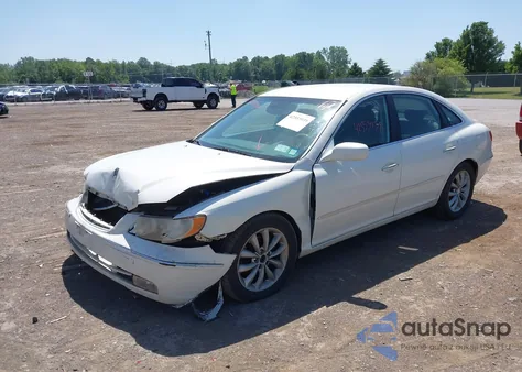 2007 Hyundai Azera Limited/Se из США, поврежденный, VIN KMHFC46F07A175935